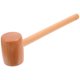 thumbnail image 1 of ColoMX 1pc Hammer de madera de madera Natural Mallet Herramienta de mariscos de mariscos de madera maciza, 1 of 7