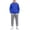 Blue B, variant on Stamzod Kids Clothes Girls Boys Outfits 2 Piece Long Sleeve Hooded Sweatshirt and Joggers Set Fall Casual Sweatsuits Sets Size 1-15 Blue B 11-12Years