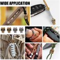thumbnail image 3 of 4Pcs Brass Paracord Bead Skull Lanyard Beads Brass Rope European Beads 4.7mm Large Hole African Hair Beads, 3 of 6
