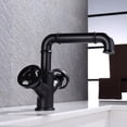 thumbnail image 3 of Dual Handle Deck Mounted Bathroom Sink Faucet, 3 of 5