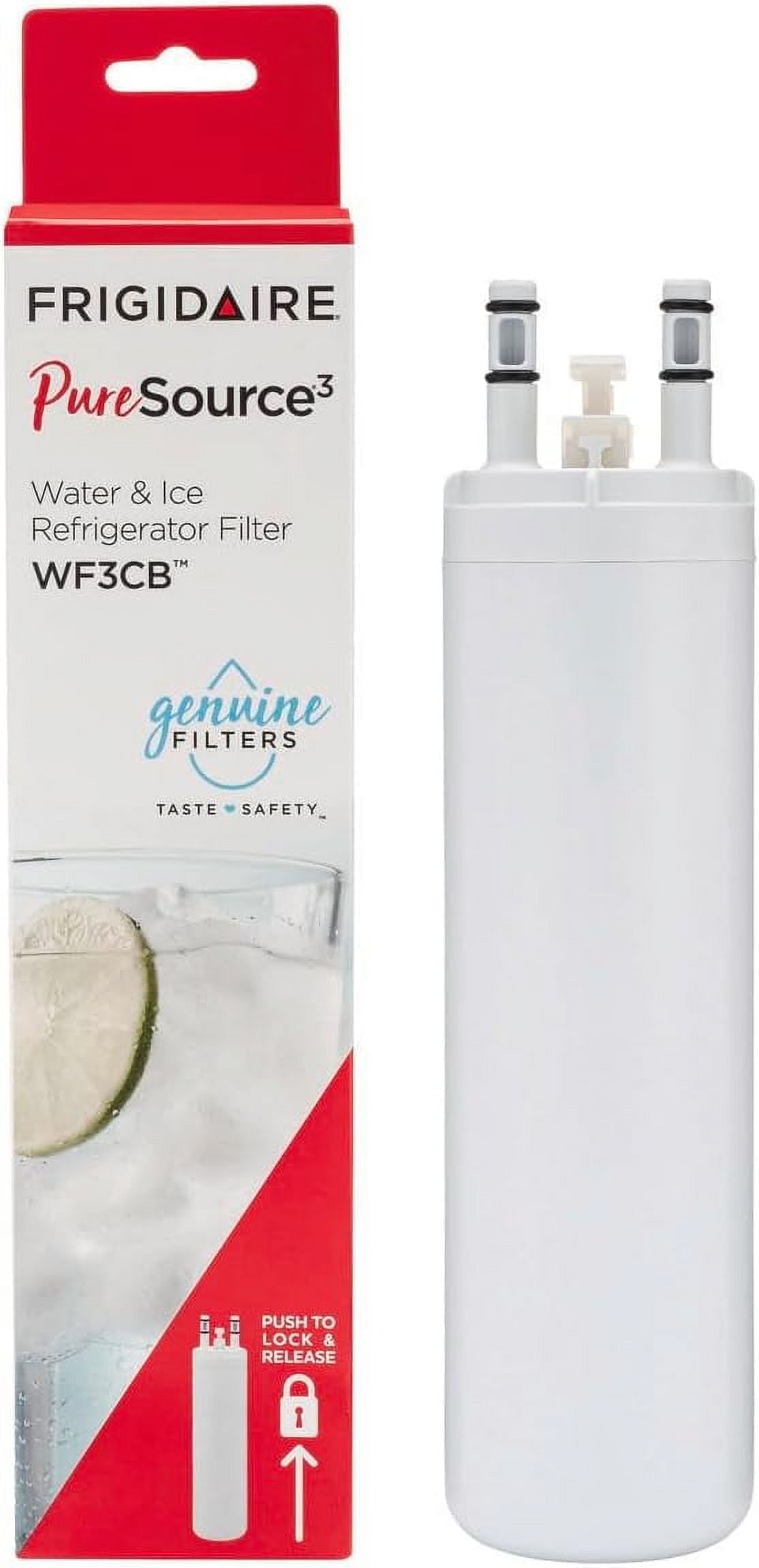 Filtro de agua para refrigerador copatible con Frigidaire EPTWFU01, EWF02, Pure Source Ultra II
