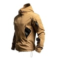 thumbnail image 2 of Abomasnow Men's Tactical Jacket Winter Snow Ski Jacket Water Resistant Softshell Fleece Lined Winter Coats Multi-Pockets, 2 of 7