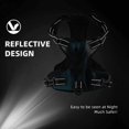 thumbnail image 5 of Fuzoiu Wolf Print Reflective Dog Harness,Adjustable, Breathable Pet Vest,Dog Harness No Pull,No Choke Pet Vest for Small, Medium, and Large Dogs-Medium, 5 of 6