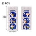thumbnail image 3 of Jiibva 50Pcs/Set Eid Mubarak Candy Bags Ramadan Kareem Decoration Islamic Muslim Treat Bags Party Packaging Bag Pouch Supplies, 3 of 7