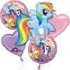 My Little Pony Balloon Bouquet (5 Pack) - Party Supplies by Anagram
