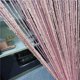 thumbnail image 2 of Panel decorativo con borlas Curtain Ave Split, 100 x 200 cm, color rosa, 2 of 8
