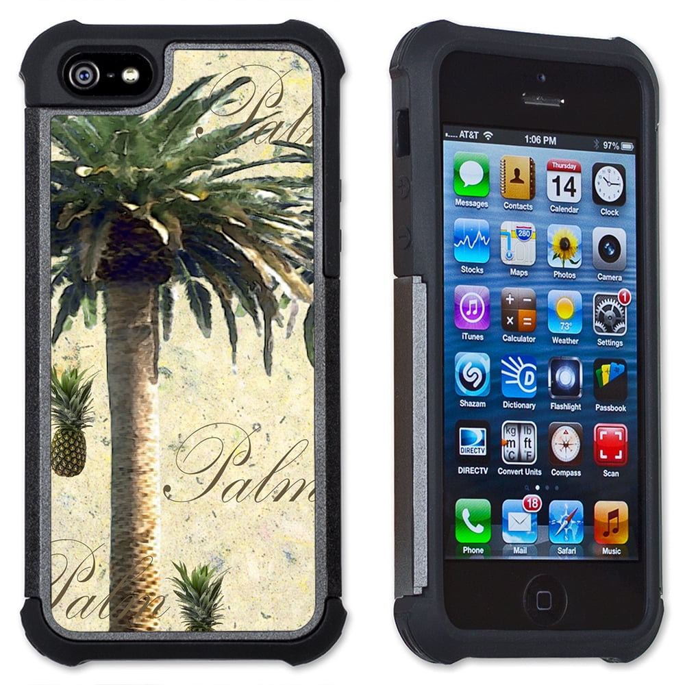 Palm Tree Maximum Protection Case Cell Phone Cover With Cushioned