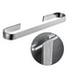 thumbnail image 4 of Toallero de baño, juego de accesorios de baño, toalleros resistentes, soporte para toallas para piscina 45cm Plata, 4 of 9