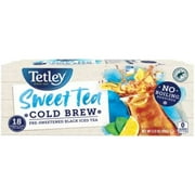 Tetley Cold Brew Sweet Iced Tea, 18 Teabags (Pack Of 6)