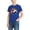 E231-Blue, variant on hengsof Boys' Short Sleeve Soccer T-Shirt Breathable Quick Dry Children's Sports Top Casual Loose Round Neck Shirt for Ages 2-13