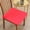 Red_Base#2769, variant on Solid Color Polyester Seat Cushion 2-Pack, 40x40cm for Dining Chairs, Study Tables, Home and Student Use Supportive Comfort Pads