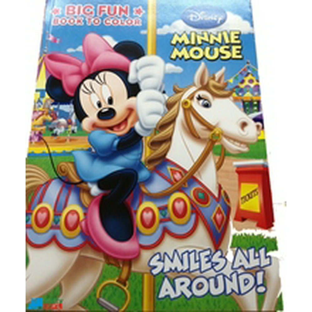 minnie mouse book with figures
