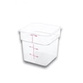 thumbnail image 1 of Recipiente de Policarbonato Graduado Cuadrado Caledonia 6 Qt Transparente, 1 of 2