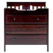 Baby Mod - Roxanne 3-Drawer Changing Table, Espresso