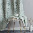 thumbnail image 4 of THD Sophia 100% Complete Blackout Privacy Energy Efficient Grommet Window Treatment Curtains - Pair, 4 of 7
