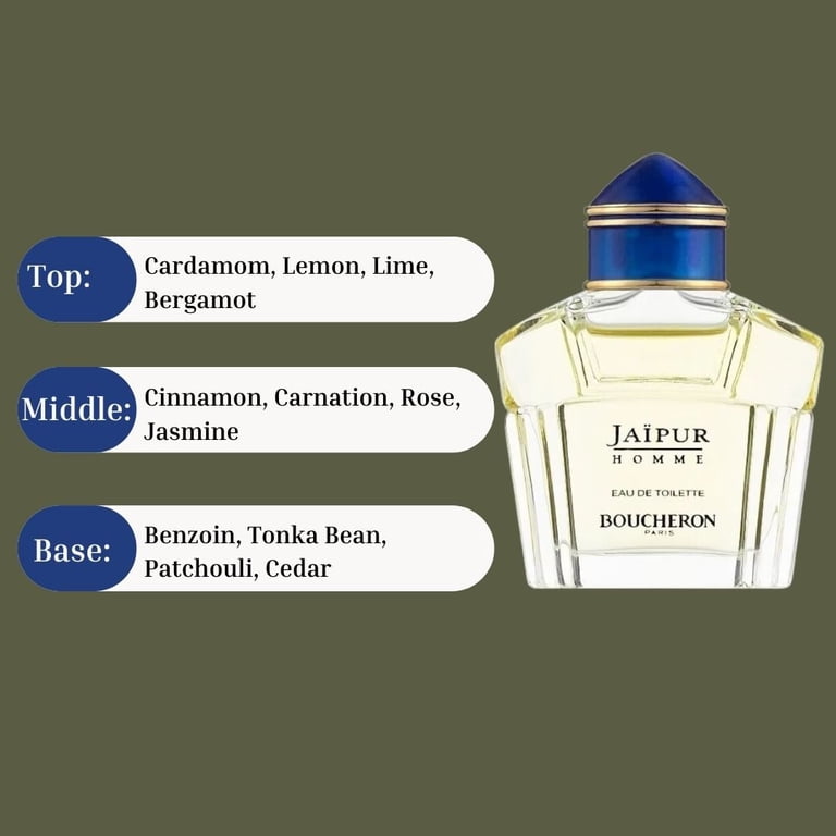 Boucheron Jaipur Homme, 0.15 oz EDT Splash Mini, Oriental Menâ€™s