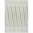 thumbnail image 2 of Addison Rugs Chantille Indoor/Outdoor Transitional Diamonds Ivory Washable Rectangle Rug, 5' x 7'6", 2 of 6
