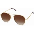 thumbnail image 1 of Ubiuo Classic Aviator Sunglasses For Women Men Vintage Retro Metal Shades Sj1030, 1 of 4