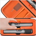 thumbnail image 3 of Estuche de almacenamiento Boobewl para micrófono Bluetooth inalámbrico, naranja, 3 of 8