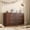 Brown, variant on 6 Drawer Dresser Organizer Storage Chest for Bedroom,Furniture Sideboard Cabinet for Living Room,White