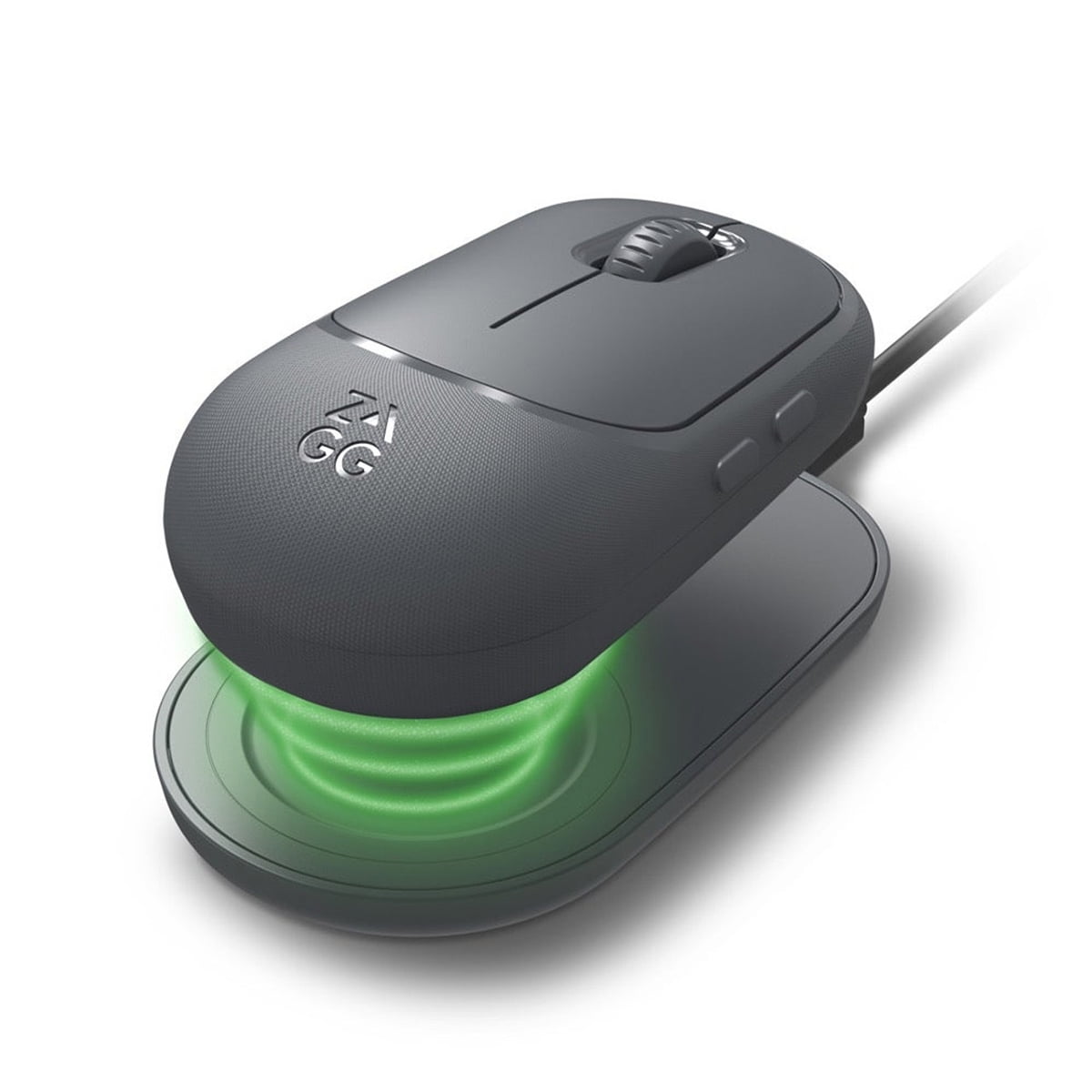 ZAGG Pro Mouse for Tablets and Laptops Qi-Enabled Wireless Charging Bluetooth Universal