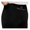 thumbnail image 2 of Calvin Klein Women's High Rise Logo Back Cropped Leggings, Black, M, 2 of 2
