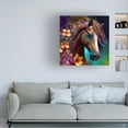 thumbnail image 2 of Canvas Wall Art - RomantzArt 'Drinkers of the Wind Flynn' Wall Art for Living Room, Bedroom, or Office Décor by Trademark Fine Art - 35 x 35 Inches, 2 of 4
