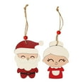 thumbnail image 1 of Wosthever Colgante de madera para amantes, colgador de pared con estampado colorido para parejas, manualidades DIY, adornos colgantes, Kits de decoración para fiestas, 1 of 6