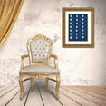 thumbnail image 3 of Lee, Judson 18x24 Gold Ornate Wood Framed with Double Matting Museum Art Print Titled - Textile Diamonds III, 3 of 4