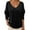 Gris, variante sur Hauts en Velours pour Femmes 2026 Mode Automne Hiver Manches Longues Col en V Rétro Décontracté T-Shirts pour Sortir