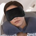 thumbnail image 3 of Máscara de ojos Bluetooth, auriculares para dormir, ajustable de 20 a 28 pulgadas, música Fregenbo 3D, 3 of 4