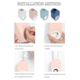 thumbnail image 2 of Toothpaste Dispenser Automatic Toothpaste Squeezer Bathroom Wall Mounted Toothbrush Holder Hanger, Sky Blue,Maoww, 2 of 9