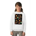 thumbnail image 3 of Awkward Styles Halloween Youth Sweatshirt Sweet Candies Crewneck Tops for Kids, 3 of 5