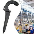 thumbnail image 5 of PE pipe quick connect fittings PVC PE pipe valve lock nut wrench, 5 of 10
