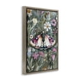 thumbnail image 3 of Stupell Industries Beautiful Moth over Florals Floral Painting Brown Floater Framed Canvas Art Print Wall Art, 17 x 25, 3 of 9