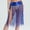 Blue, variant on Everyday Skirt Midi Skort Elastic Drawstring Tassel Skirt Low Waist Pleated Denim Look Casual Pull On Trendy Streetwear Versatile Day To Night Mini Skirt