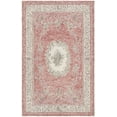 thumbnail image 2 of SAFAVIEH Aubusson AUB105Q Handmade Red / Ivory Rug, 2 of 7
