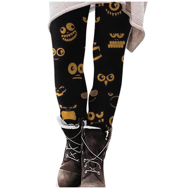 Pantalones largos de cintura alta con estampado de Hollween informales a la moda para mujer Fridja alkflakhf35359