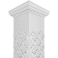 thumbnail image 4 of Ekena Millwork 10"W x 10'H Craftsman Classic Square Non-Tapered Medium Marrakesh Fretwork Column w/ Tuscan Capital & Tuscan Base, 4 of 8