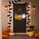 thumbnail image 4 of Decoraciones de Halloween, decoración para fiesta de Halloween, decoración de festival fantasma de esqueleto, decoración colgante de calabaza, decoraciones colgantes de puerta de Halloween, letreros d, 4 of 6
