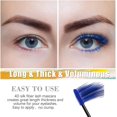 thumbnail image 3 of Colorful Mascara, Waterproof Long Lasting Thick Mascara (Blue), 3 of 3