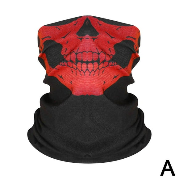 Seamless Headscarf Multifunctional Magic Riding Mask Warm Surrounding Halloween Props Ever-Changing Skull Outdoor Mask