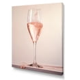 thumbnail image 2 of Designart "Resonant Roses: Pink Champagne Harmony" Champagne Canvas Prints, 2 of 7