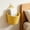 Yellow, variant on Cotton Rope Basket with , Favors Basket | Woven Gift Basket, Small Woven Handle Basket for Birthday, Baby Shower, Easter, Christmas, Home Decor