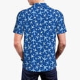 thumbnail image 6 of Wukai Airplanes in the Sky Men’s Polo Shirts,Quick-Dry Athletic Shirt,Classic Fit Shirts-X-Large, 6 of 8