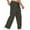 Green, variant on Mens Tear Away Pants Loose Fit Easy Care Side Snap Open Post Knee Surgery Sweatpants Breakaway Pants Men