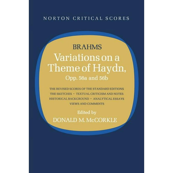Variations on a Theme of Haydn: Norton Critical Score, (Paperback)