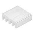 thumbnail image 3 of Unique Bargains Electronics Cooler Heatsink for MOS GPU IC Chip Silver 9 x 9 x 3 mm 10pcs, 3 of 3