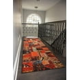 thumbnail image 1 of Custom Size Rug Runner Traditional Vintage Distressed Looks Patchwork Kilim Design Hotel Quality Cut To Size Oriental Canvas Backing Red Runner Rugs, Customize Length by Feet and 26" or 35" Width, 1 of 10