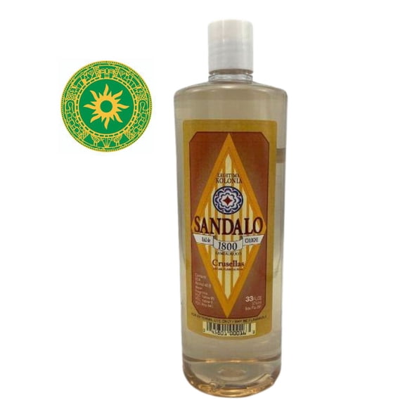 Crusellas Legitima Kolonia 1800 Sandalo (Sandalwood) Splash Cologne 33 Fl. Oz.